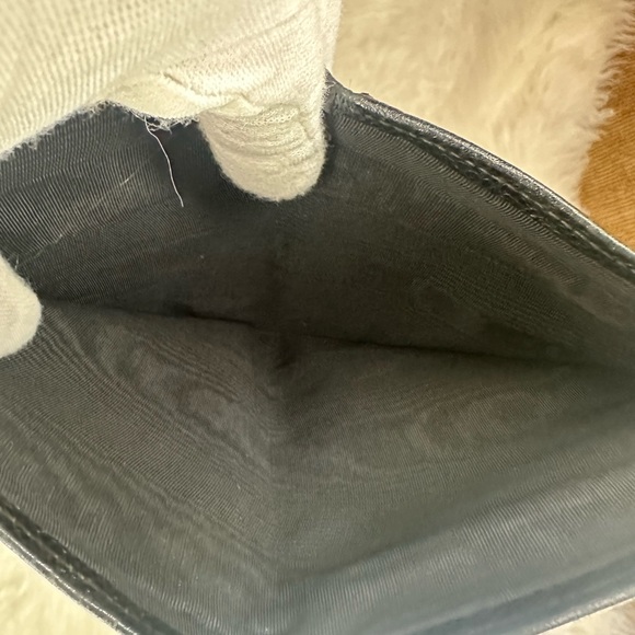 💯 Authentic CHANEL Caviar Stitched French Wallet Black - Picture 11 of 15